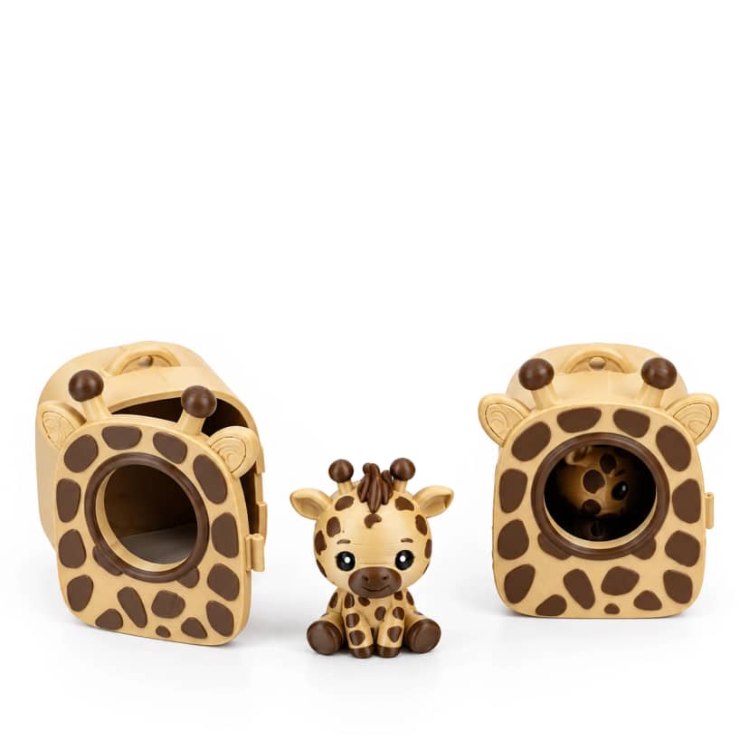 Kit Girafa com Maletinha Temática e Mini Girafa